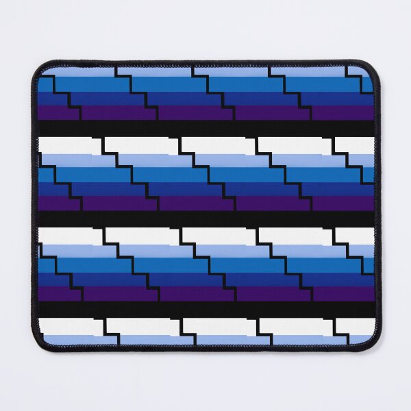 Item preview, Geometric Gradient Staircase designed and sold by Elaine M Hayward .