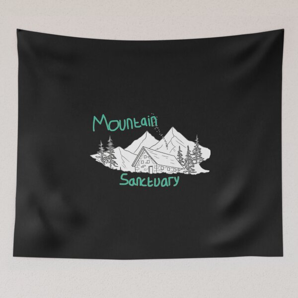 Item preview, Mountain Sanctuary - Cozy Cabin designed and sold by Polinatrshop.