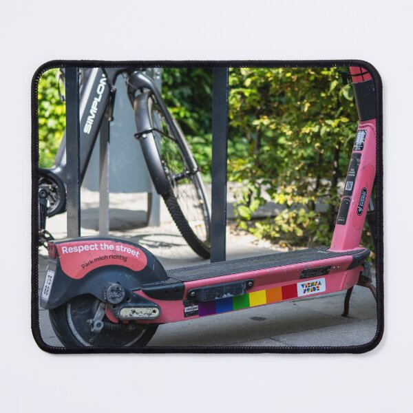 Item preview, Vienna Pride on Wheels: A Colorful Street Scene designed and sold by BadWolfStudios.