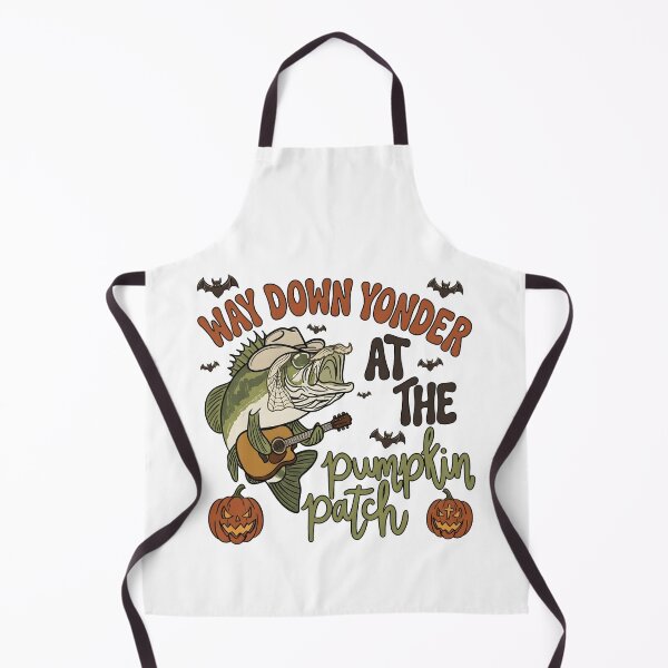 Item preview, Fishing Halloween Bass Guitar Pumpkin Patch designed and sold by KroghDs.