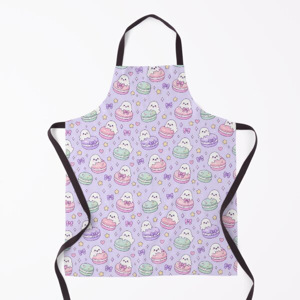 Item preview, Kawaii Ghost Macaron Pastel Pattern designed and sold by Soft Berry Studio.