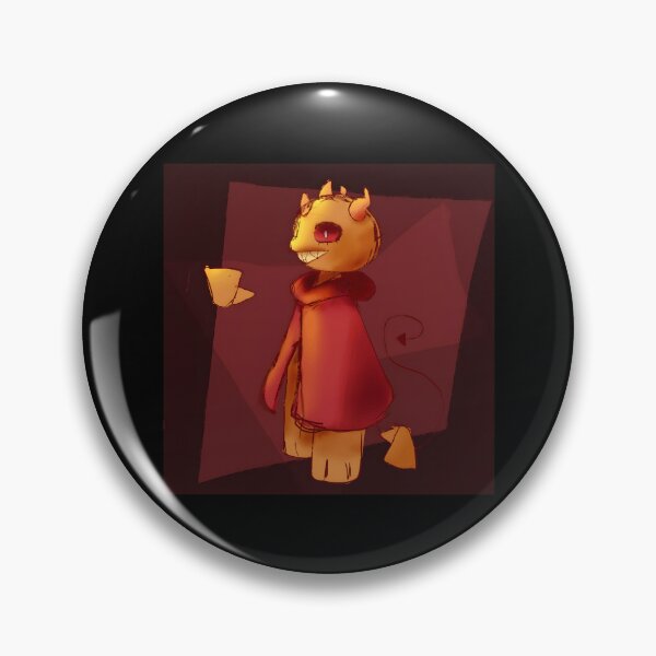 Item preview, Cute Demon Character with Red Cloak designed and sold by J-Mindful.