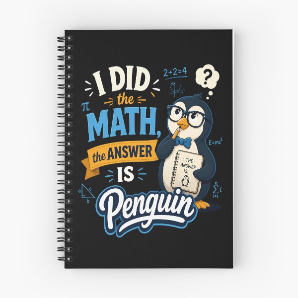 Item preview, I Did the Math The Answer Is Penguin Funny Math Teacher Design designed and sold by CalmDownZone ⭐️⭐️⭐️⭐️⭐️.