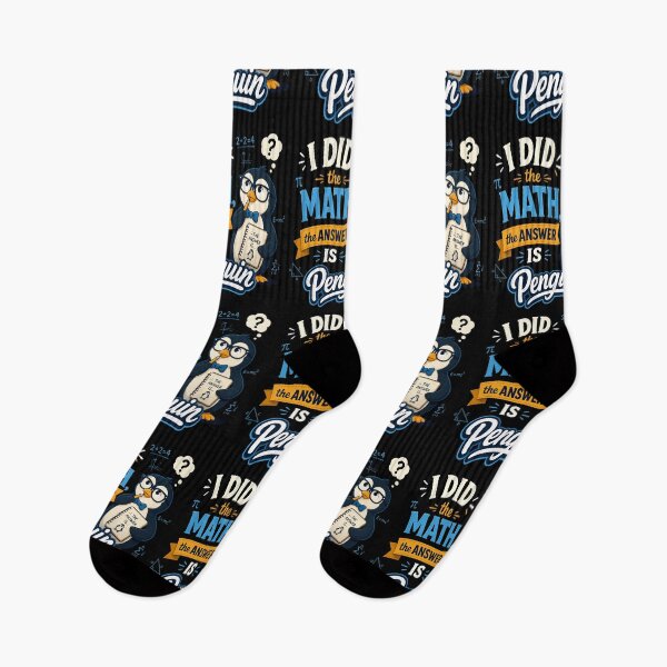 Item preview, I Did the Math The Answer Is Penguin Funny Math Teacher Design designed and sold by CalmDownZone ⭐️⭐️⭐️⭐️⭐️.