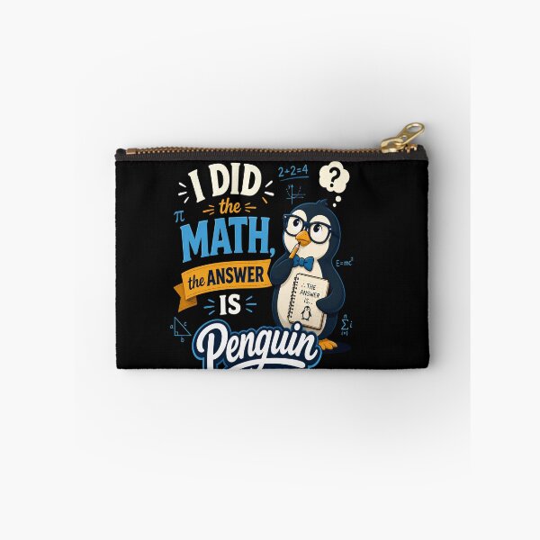 Item preview, I Did the Math The Answer Is Penguin Funny Math Teacher Design designed and sold by CalmDownZone ⭐️⭐️⭐️⭐️⭐️.