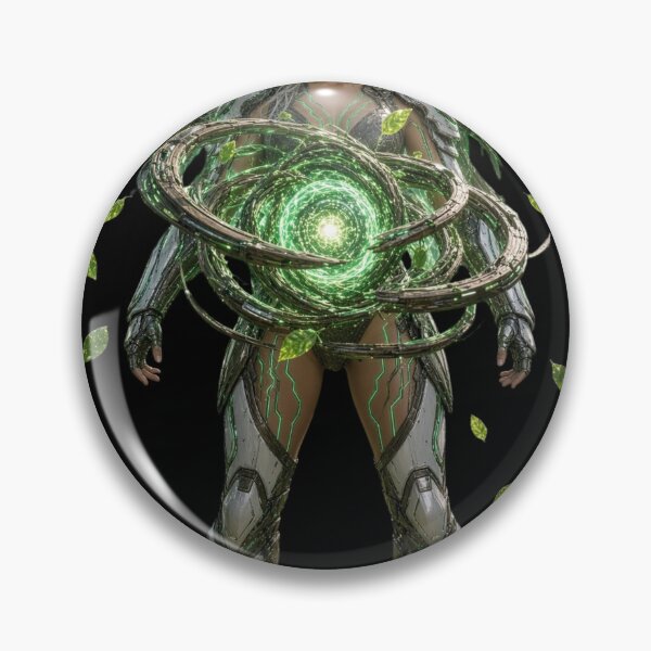 Item preview, Cyber Druid - Awakened Quantum Nature Matrix Form designed and sold by EvolutionMerch.