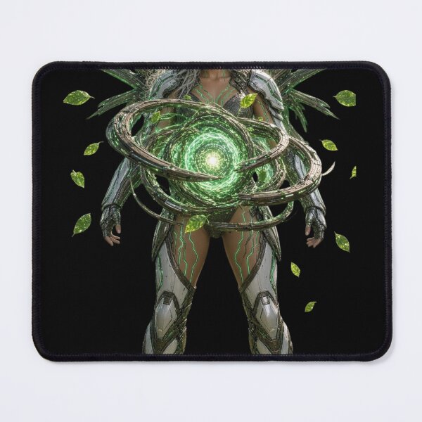 Item preview, Cyber Druid - Awakened Quantum Nature Matrix Form designed and sold by EvolutionMerch.