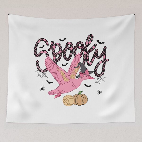 Item preview, Pink Duck Witch Halloween Spooky Pan Dulce designed and sold by KroghDs.
