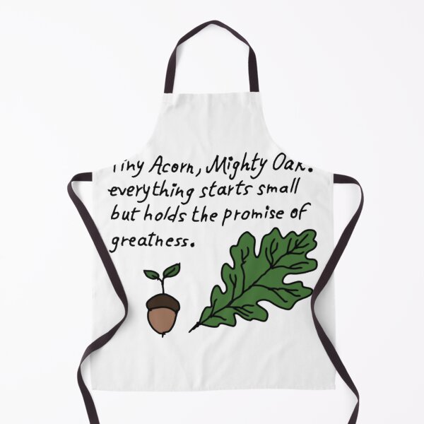 Item preview, Tiny Acorn Mighty Oak - Inspirational Nature designed and sold by Polinatrshop.