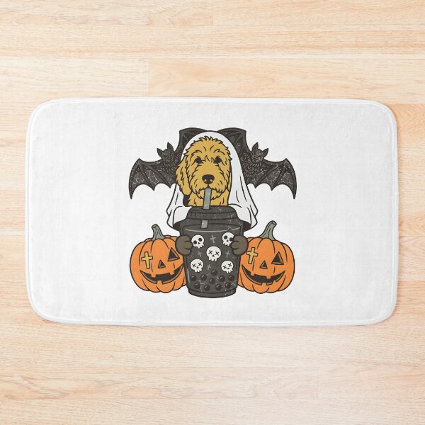 Item preview, Goldendoodle Ghost Halloween Boba Dog designed and sold by KroghDs.