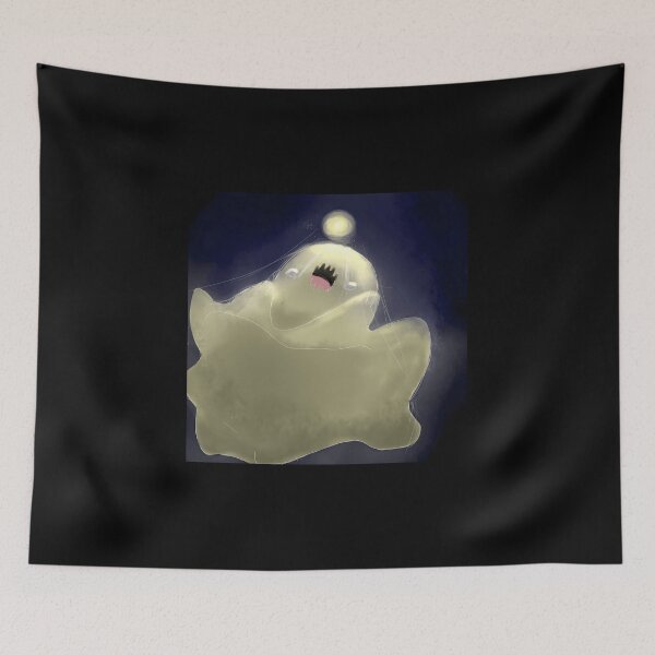 Item preview, Cute Ghostly Figure with a Light designed and sold by J-Mindful.
