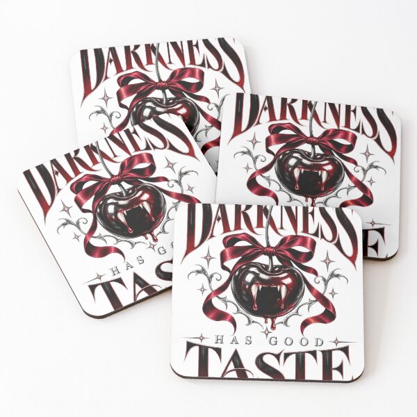 Item preview, Darkness Has Good Taste Gothic Cherry designed and sold by ODDLUME CLUB.