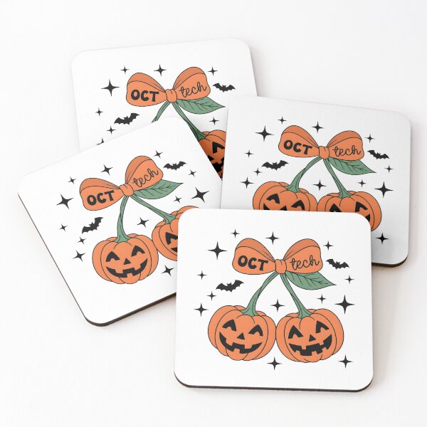 Item preview, OCT Tech Halloween Pumpkin Cherry Bow designed and sold by KroghDs.