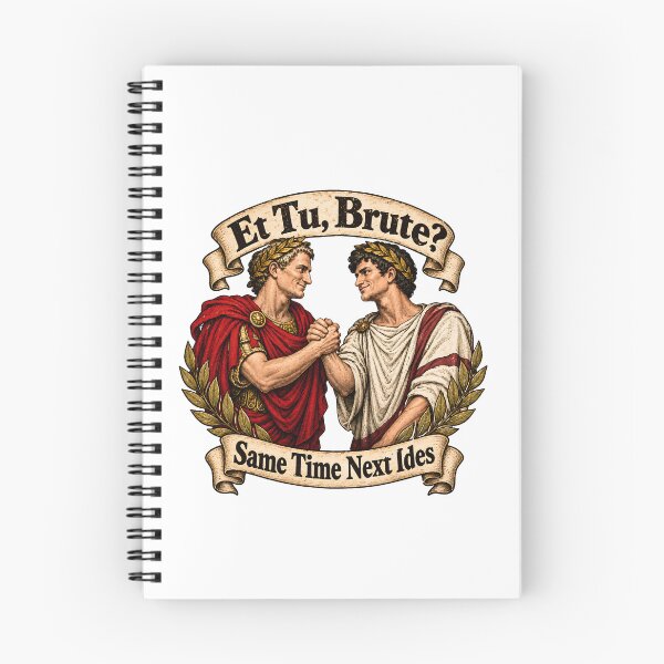 Item preview, Et Tu Brute Same Time Next Ides - Funny Julius Caesar History Meme designed and sold by Neurospicy Trolls.