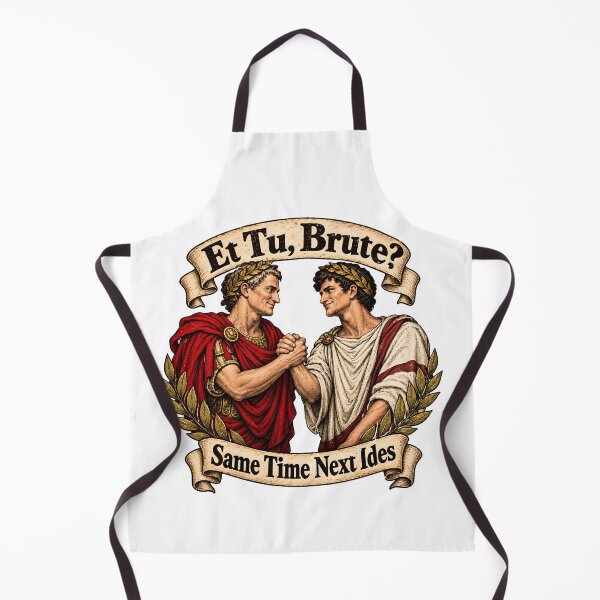 Item preview, Et Tu Brute Same Time Next Ides - Funny Julius Caesar History Meme designed and sold by Neurospicy Trolls.