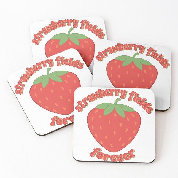 Item preview, Strawberry Fields Forever – Classic Rock Fan Aesthetic – Music Lover Art designed and sold by StickWithMusic.