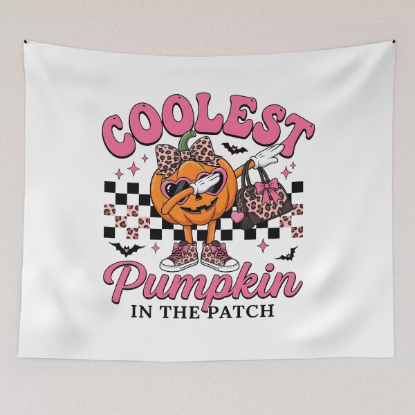 Item preview, Coolest Pumpkin In The Patch Girls Halloween designed and sold by KroghDs.