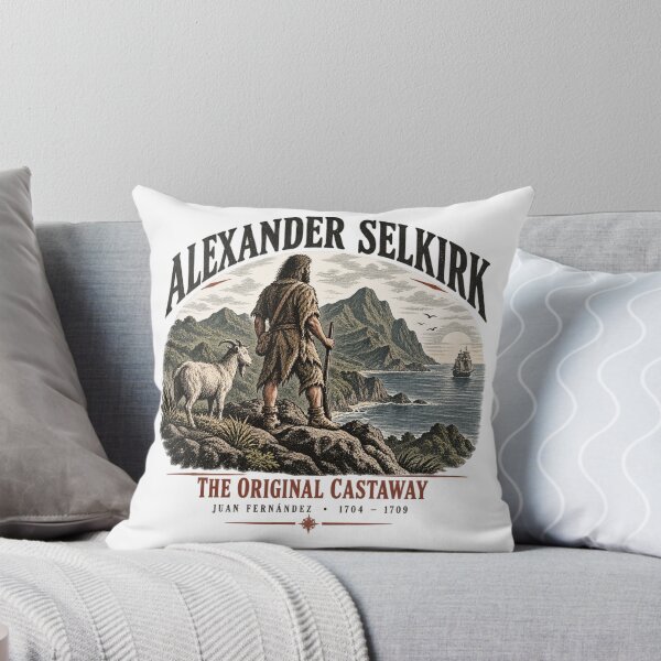 Item preview, Alexander Selkirk – The Original Castaway – Juan Fernández 1704,, designed and sold by Past in Threads.