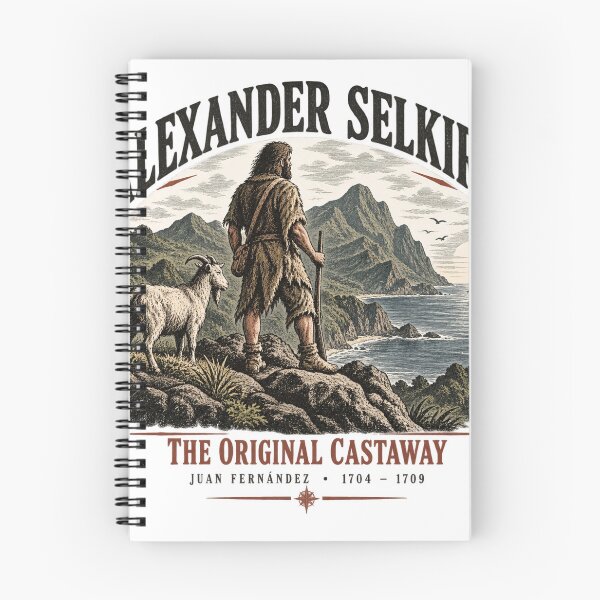 Item preview, Alexander Selkirk – The Original Castaway – Juan Fernández 1704,, designed and sold by Past in Threads.