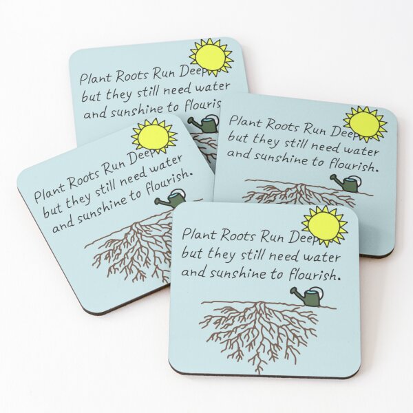 Item preview, Plant Roots Run Deep - Botanical designed and sold by Polinatrshop.