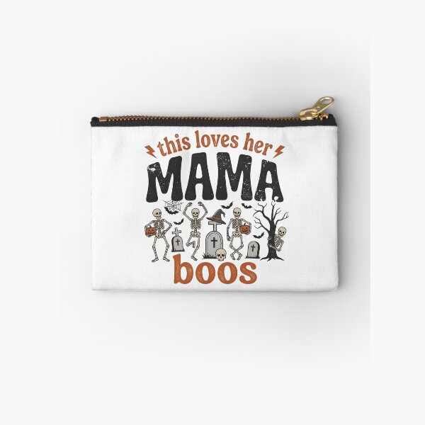 Item preview, This Mama Loves Her Boos Skeletons Halloween designed and sold by KroghDs.