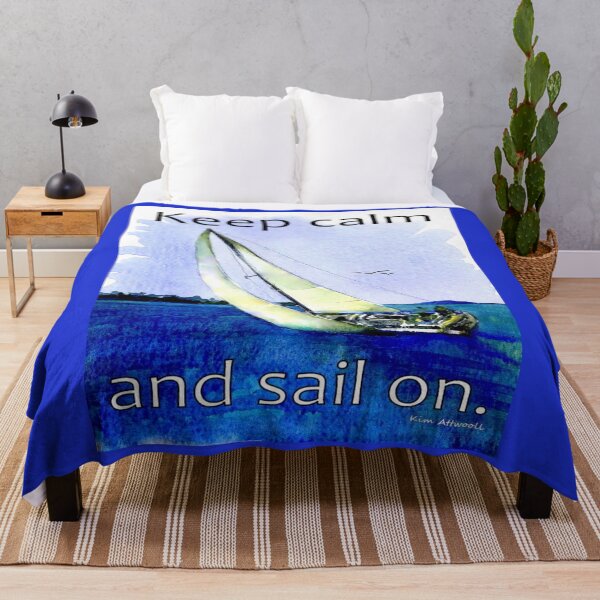 Item preview, Keep Calm and Sail On. designed and sold by aswoa.