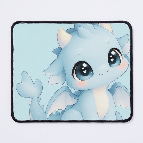 Item preview, Cute Kawaii Blue Dragon designed and sold by Lovaryn.