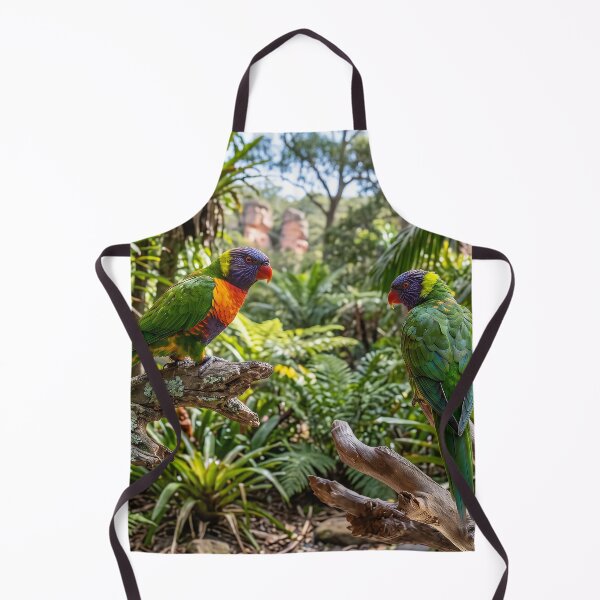 Item preview, Colourful Rainbow Lorikeets designed and sold by ArtworkNorth.