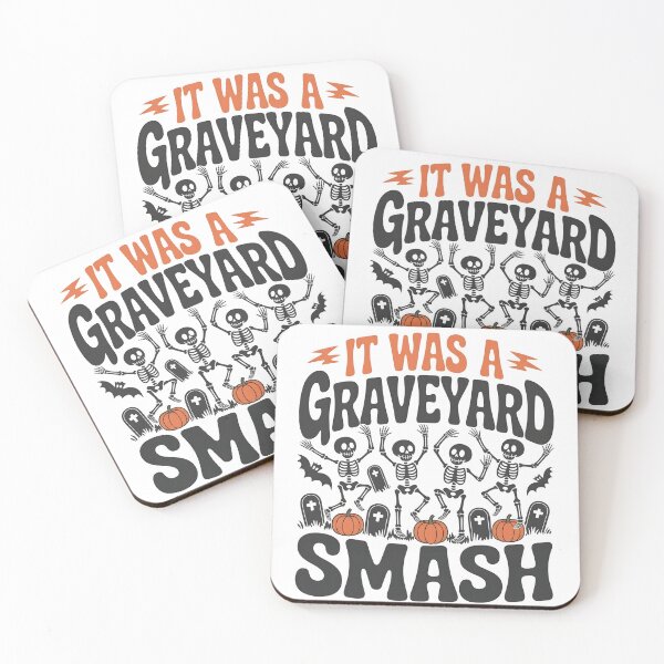 Item preview, Graveyard Smash Skeletons Halloween designed and sold by KroghDs.