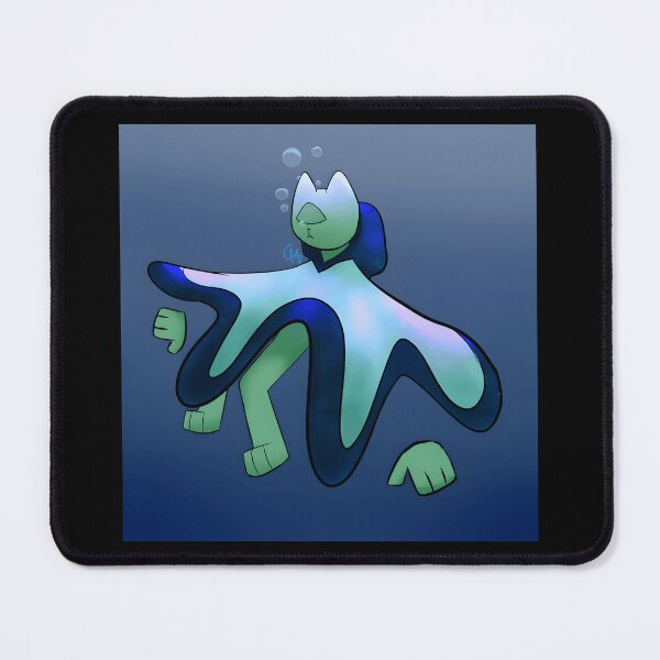 Item preview, Cute Underwater Creature with Bubbles designed and sold by J-Mindful.