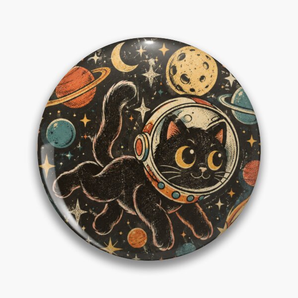 Item preview, Cosmic Cat Adventure Club designed and sold by The Wicked Herbarium.