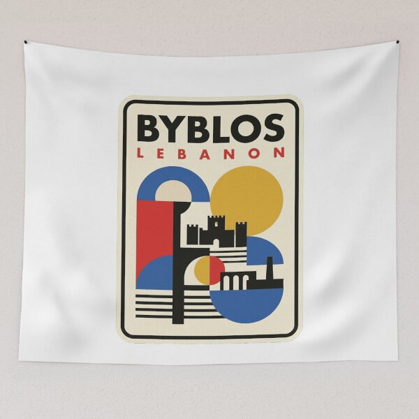 Item preview, Retro Byblos Bauhaus Geometric Skyline designed and sold by k3rstman1.