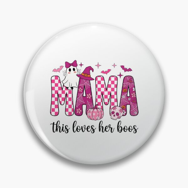 Item preview, Spooky Mama Pink Ghost Halloween designed and sold by KroghDs.