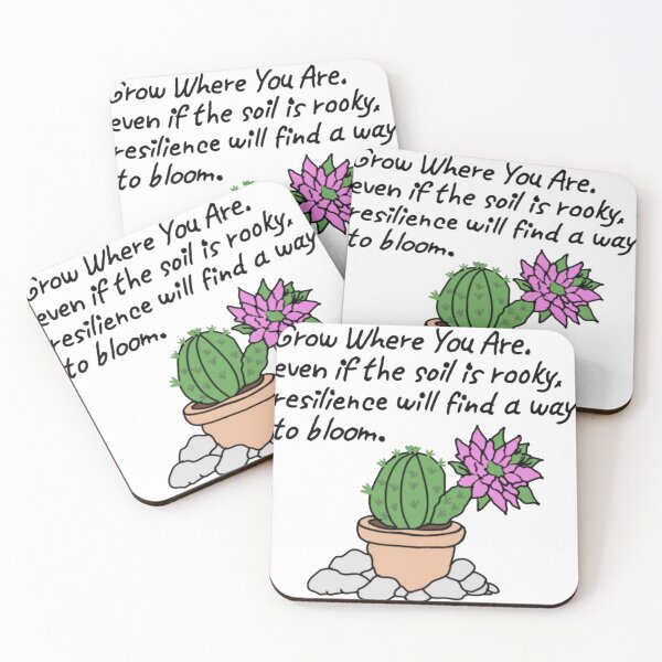 Item preview, Grow Where You Are - Blooming designed and sold by Polinatrshop.