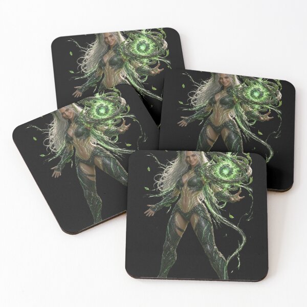 Item preview, Cyber Druid 2 - Awakened Quantum Nature Matrix Form designed and sold by EvolutionMerch.