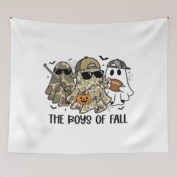 Item preview, The Boys Of Fall Football Hunting Halloween designed and sold by KroghDs.