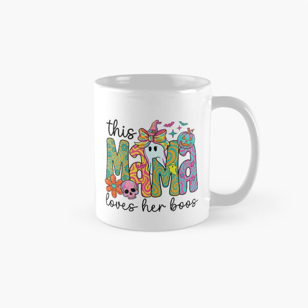 Item preview, Groovy Halloween Mama This Mama Loves Her Boos designed and sold by KroghDs.