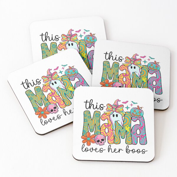 Item preview, Groovy Halloween Mama This Mama Loves Her Boos designed and sold by KroghDs.