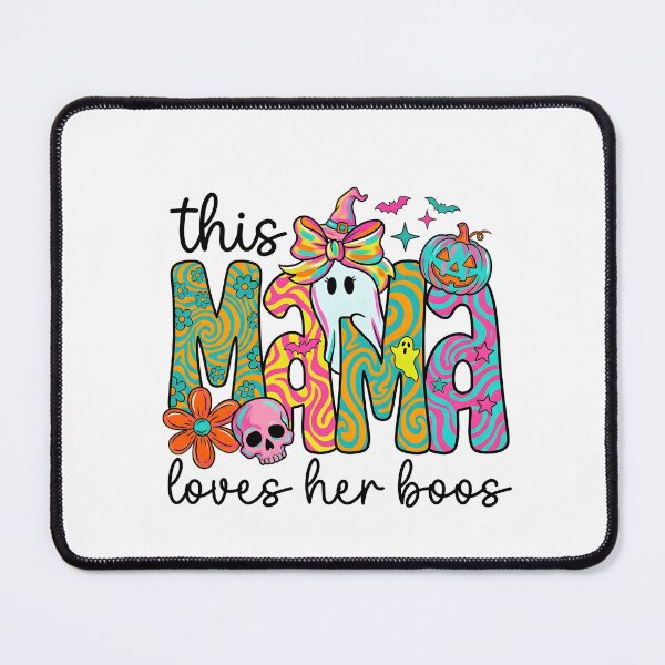 Item preview, Groovy Halloween Mama This Mama Loves Her Boos designed and sold by KroghDs.