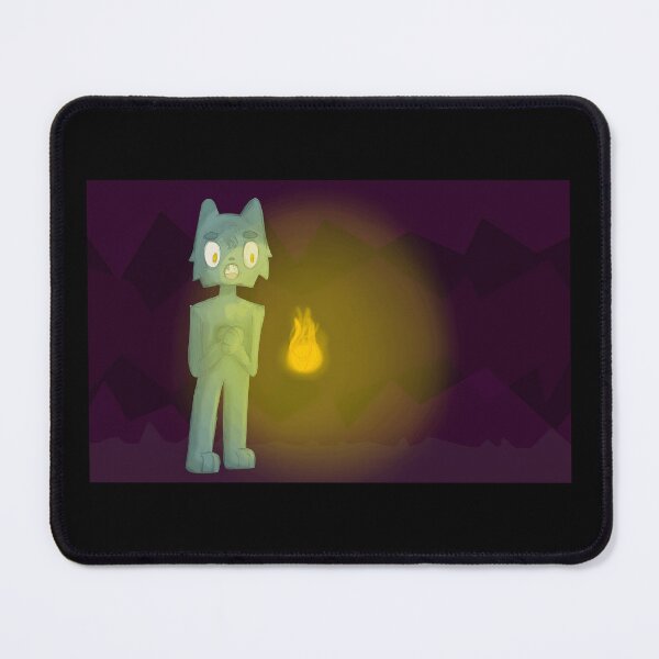 Item preview, Spooky Cat Character with Flame designed and sold by J-Mindful.