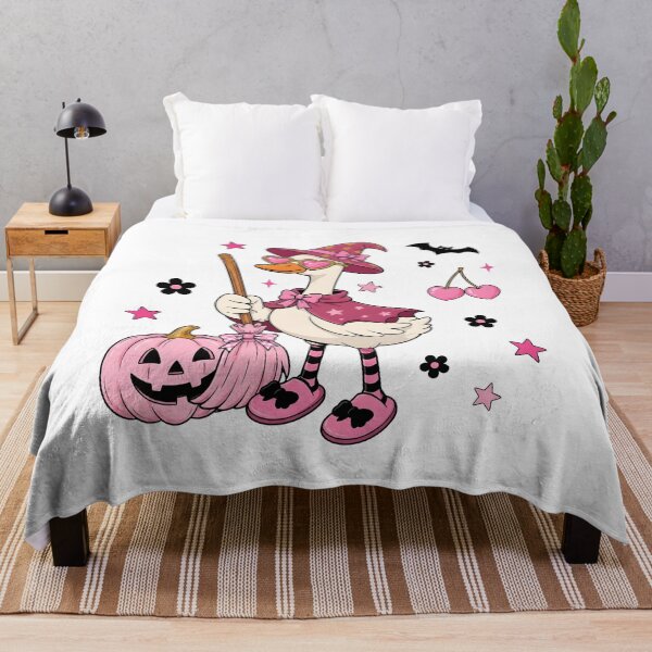 Item preview, Cute Pink Witch Goose Halloween Girls designed and sold by KroghDs.