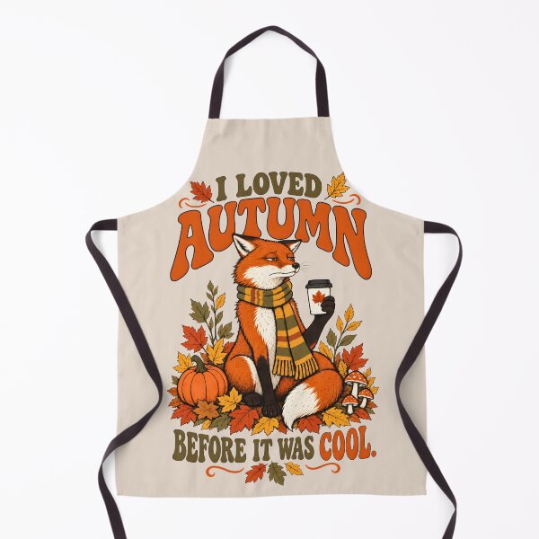 Item preview, I Loved Autumn Before It Was Cool Fox designed and sold by MagicTheDog.