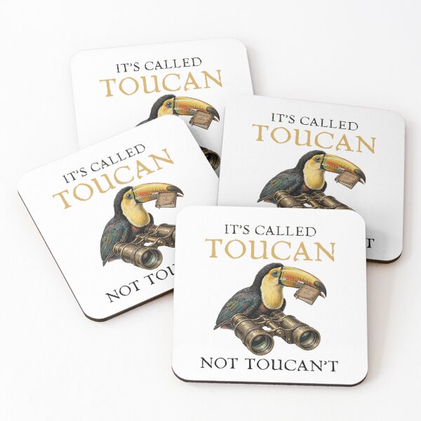 Item preview, It's Called Toucan Not Toucan't - Funny Birdwatcher Toucan Motivational Bird Pun designed and sold by Neurospicy Trolls.