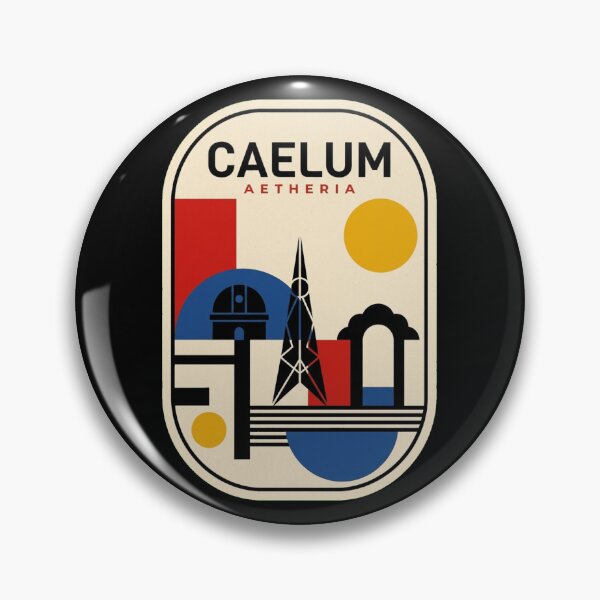 Item preview, Retro Caelum Bauhaus Geometric Skyline designed and sold by k3rstman1.