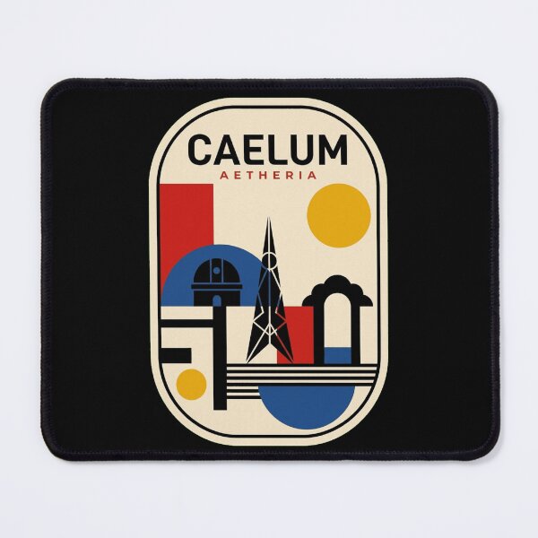 Item preview, Retro Caelum Bauhaus Geometric Skyline designed and sold by k3rstman1.
