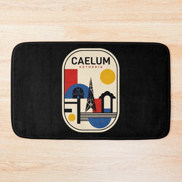 Item preview, Retro Caelum Bauhaus Geometric Skyline designed and sold by k3rstman1.