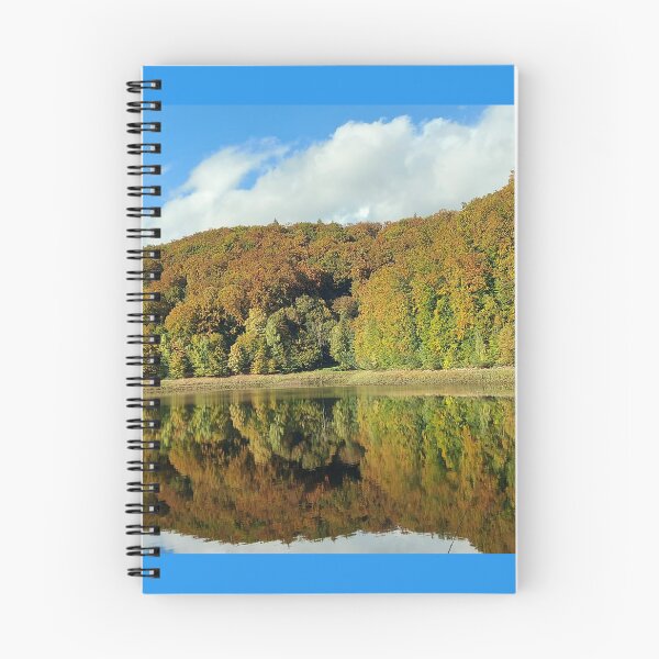 Item preview, Autumn Forest Reflection on Serene Mirror Effect designed and sold by ObjectAndNature.