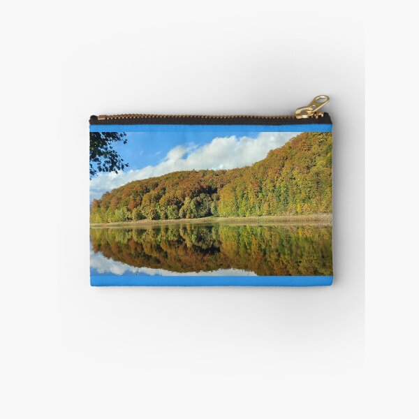 Item preview, Autumn Forest Reflection on Serene Mirror Effect designed and sold by ObjectAndNature.