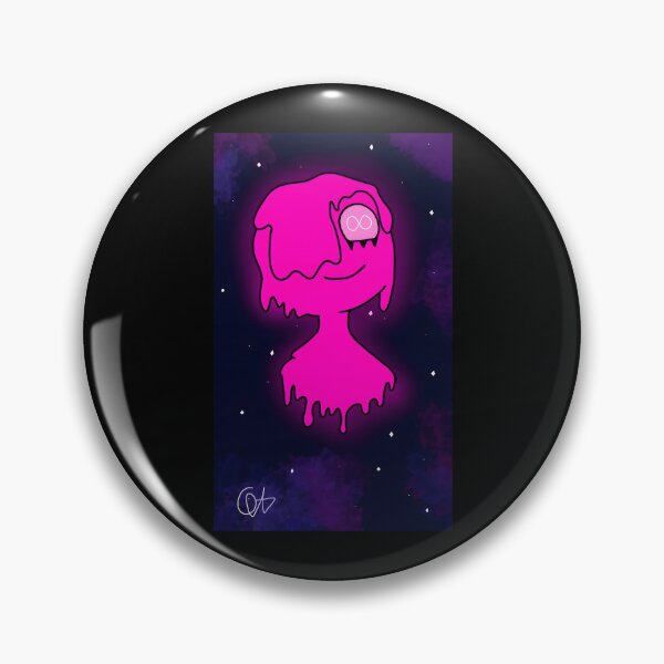 Item preview, Vibrant Pink Dripping Character in Space designed and sold by J-Mindful.