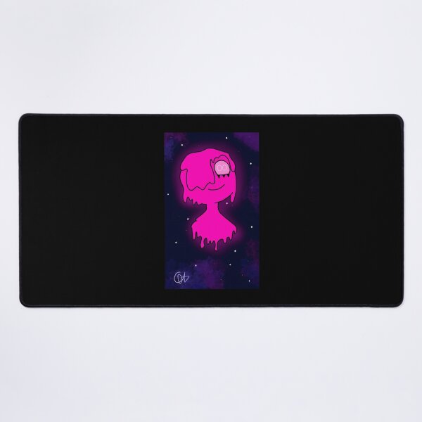Item preview, Vibrant Pink Dripping Character in Space designed and sold by J-Mindful.